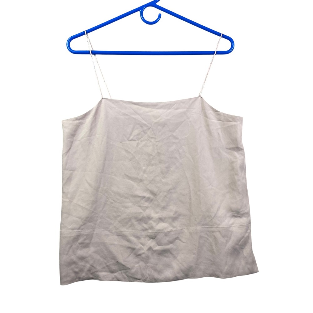 Everlane Tank Top Shirt Womens Sz 10 Pink Spaghetti Strap Cami